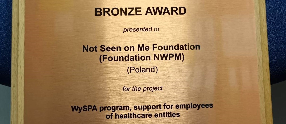 Prestiżowa nagroda dla projektu W(y)SPA - Wsparcie Dla Medyka